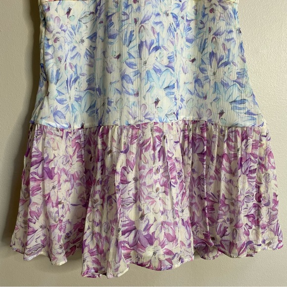 LoveShackFancy Sweet Kisses Seneca Print Fit & Flare Dress Size 6 - Picture 13 of 16